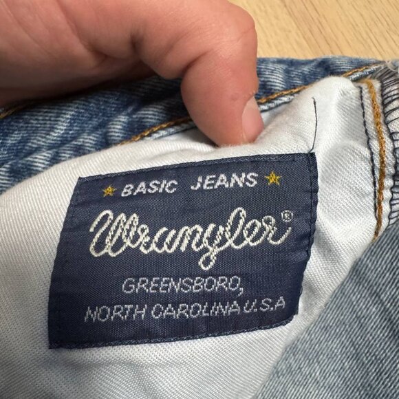 Wrangler cowboy cut blue jeans men’s size 33x33 - Picture 3 of 6